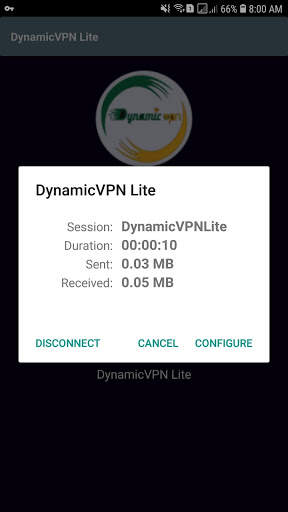 Dynamic vpn Lite screenshot 3