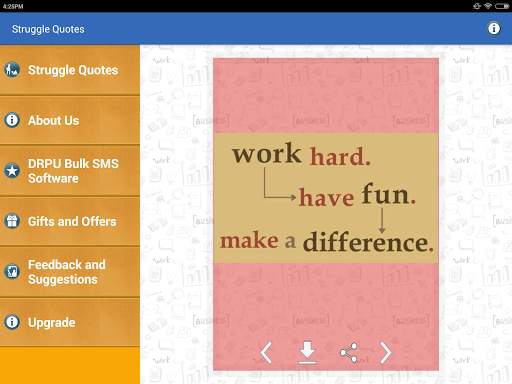 Struggle & Hard Work Quotes screenshot 9