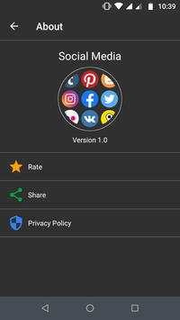 Social : Many Social media and networks in one app screenshot 5