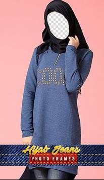 Hijab Jeans Photo Frames screenshot 4