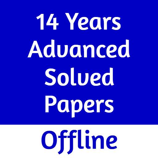 Jee Advanced Solved Papers Offline 4.2.1