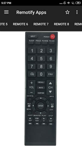 Remote Control For TOSHIBA TV screenshot 3