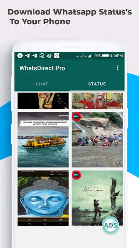 WhatsDirect Pro -(Direct Chat & Status Downloader) screenshot 3
