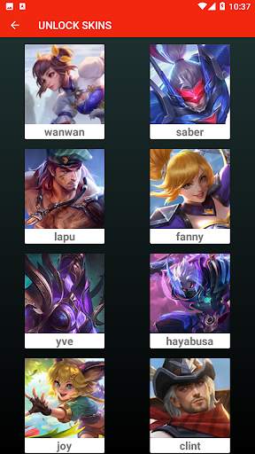 unlock all skin for legend screenshot 2