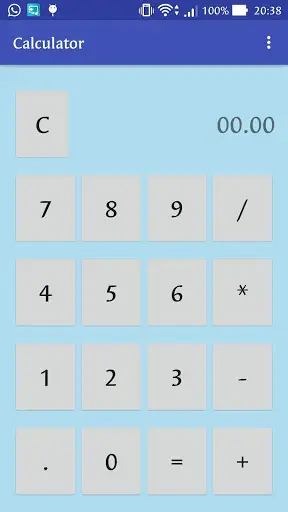 Calculator screenshot 1