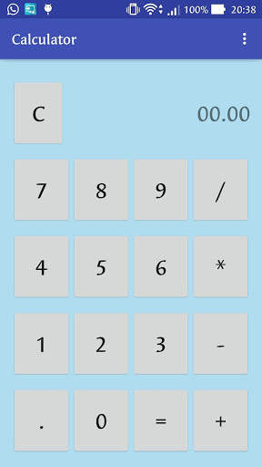 Calculator screenshot 1
