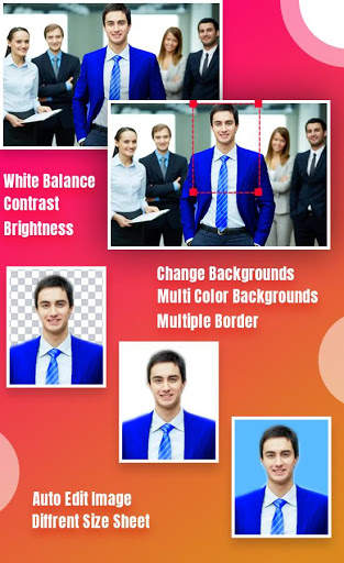 Passport Size Photo Maker-ID Maker screenshot 4