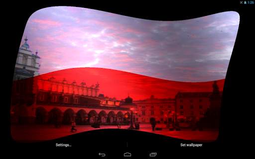 Poland Flag Live Wallpaper screenshot 22