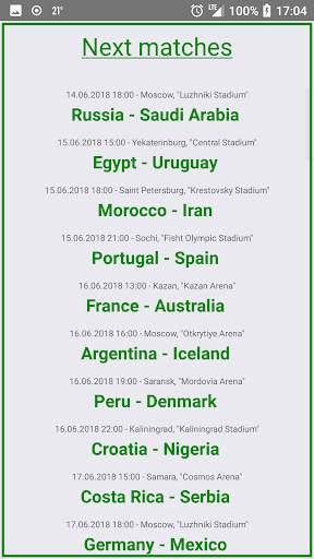 World Cup Predictor screenshot 3