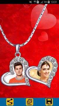 Love Locket Frames 4 تصوير الشاشة