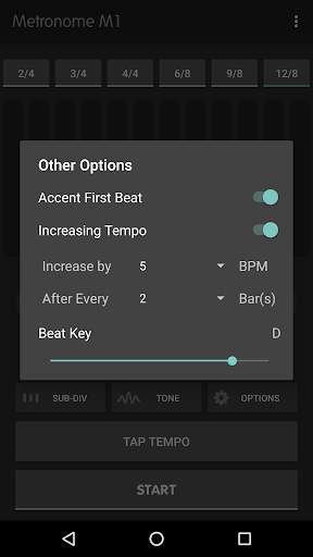 Metronome M1 screenshot 5