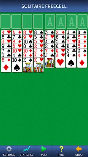 FreeCell Solitaire Classic screenshot 1