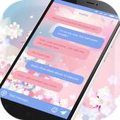 SMS Spring Message Theme Free 1.0