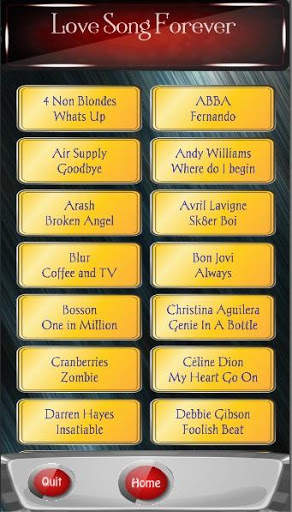Best Karaoke Love Song Ballads Forever screenshot 1