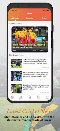AllCric Live Line Score App screenshot 5