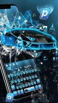 Chủ đề bàn phím xe neon screenshot 2