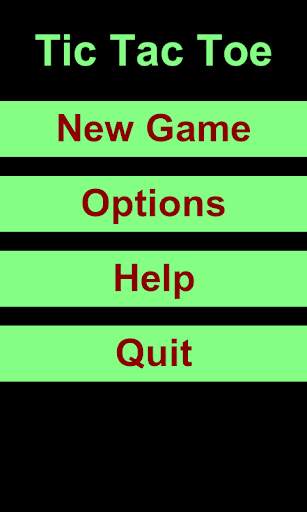 TicTacToe screenshot 1