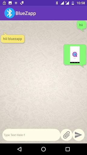 BlueZapp - Bluetooth Chat screenshot 4