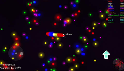Snake Worms Zone 2 io screenshot 1