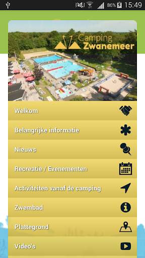 Camping Zwanemeer screenshot 1