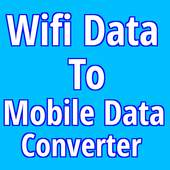 Wifi Data To Mobile Data Converter(Simulator) 1.0