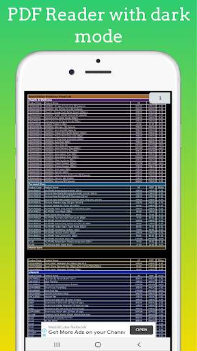 PDF Reader Lite - Dark Mode screenshot 3