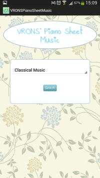 VRONS piano sheet music screenshot 1