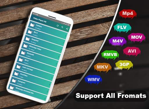 Mp4 Video Player 1 تصوير الشاشة