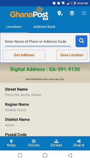 GhanaPostGPS screenshot 2