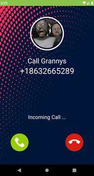Granny Call me : Fake Incoming screenshot 3