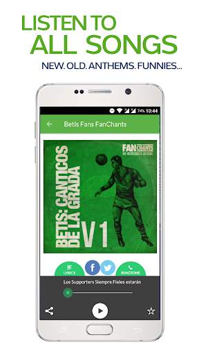FanChants: Betis Fans Songs & Chants screenshot 2