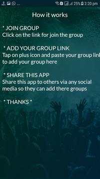 Group links, WhatsApp Groups Collection screenshot 5