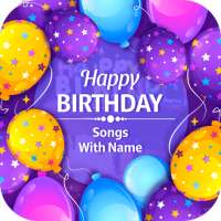Birthday Song with Name logo