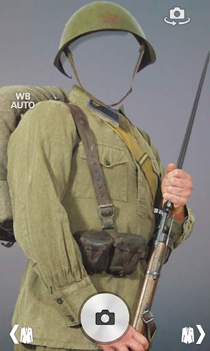 WW 2 soldier suit photomontage screenshot 7