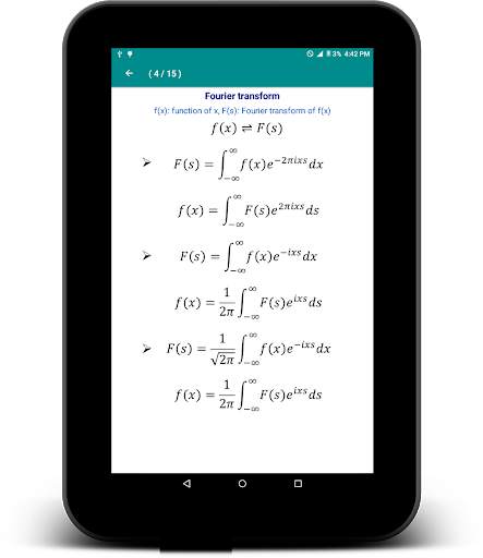 All Math Formulas - Offline screenshot 9