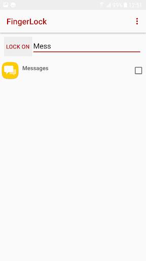 App FingerLock screenshot 4