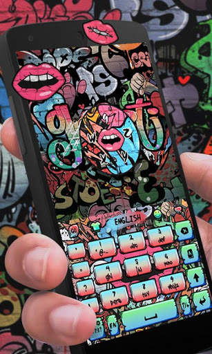 Graffiti Go Keyboard Theme screenshot 6