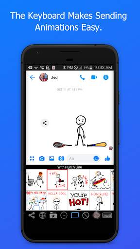 Stick Texting for WhatsApp screenshot 5