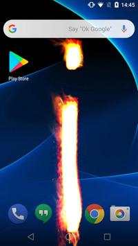 3D Flame Animated Fire Live Wallpaper screenshot 5
