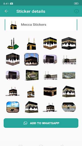 Mecca Sticker For Whatsapp - Madina WAStickerApps скриншот 2