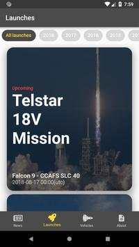 SpaceXNews - News, Launches, and Informations screenshot 1