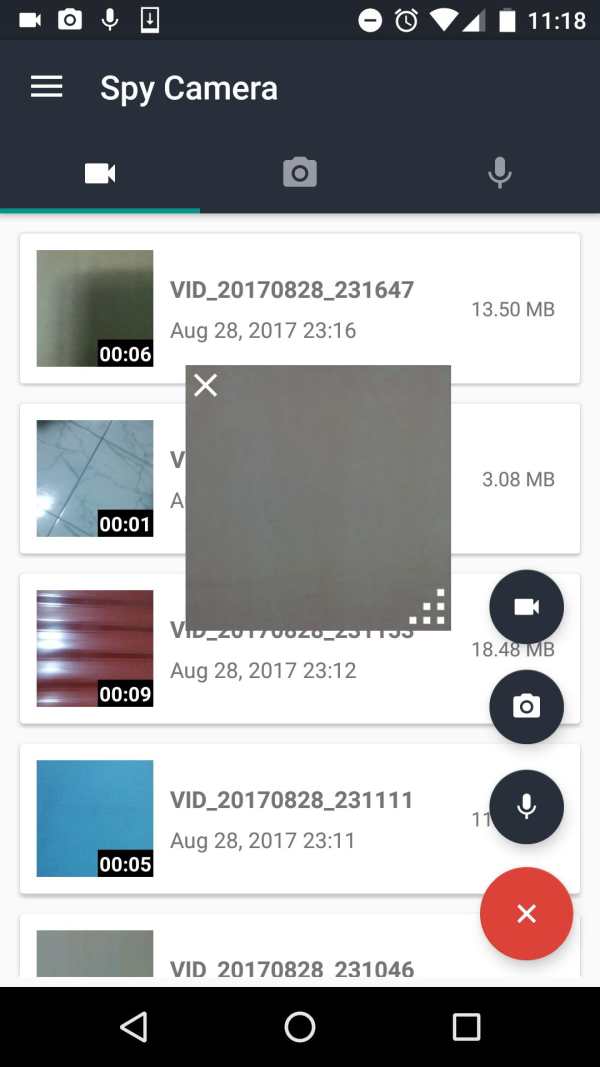 Spy Camera & Audio Recorder 5 تصوير الشاشة