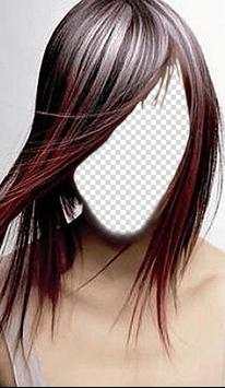 Woman Medium Hair Photo Frames screenshot 1