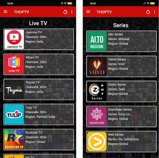 Thop LIVE Pro:Thoptv & live cricket Walkthrough ✔️ screenshot 2