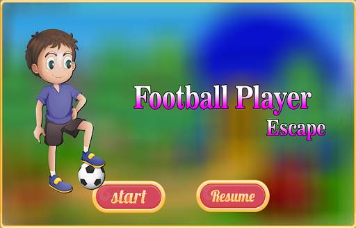 Free New Escape Game 76 Football Player Escape screenshot 1