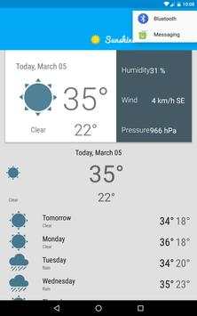 Weather Sunshine screenshot 8