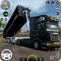 Oil Truck Simulator games 3d logo