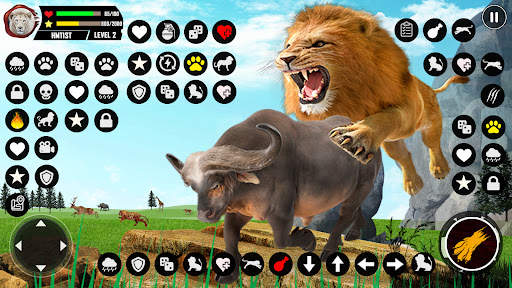 Lion Simulator Animal Games 3d screenshot 1
