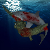 Shark Crocodile Fight icon