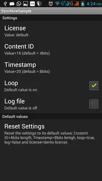 Sync Now Sample Morya screenshot 2